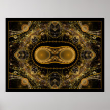 Fabergé Fractal Print