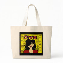 FABFUNKY DIVA TOTE bags