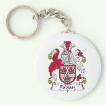 Fabian Family Crest Keychain