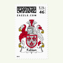Fabian Family Crest Stamps