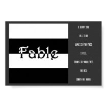 Fable-Rough Demo Tracks posters