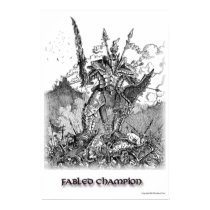 Fabled Champion (poster) posters by Bloodstone_Press Fabled Champion (poster) posters