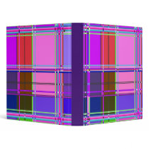 Fabric Cloth Colors Squares Binder