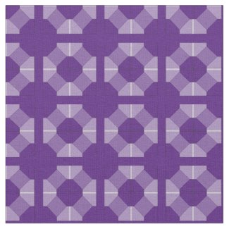 Fabric - Geometric Circles and Squares