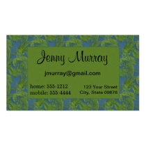 Fabric Inspired Business Card (#BUS 020) business cards