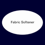Fabric Softener Bottle Label / stickers