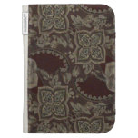 Fabric textile pattern Kindle folio Kindle Keyboard Case