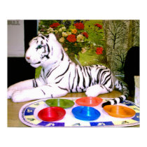 Fabric Tiger posters by MRGraphics Fabric Tiger posters