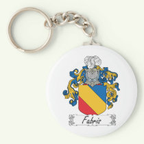 Fabris Family Crest Keychain