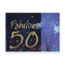 Fabulous 50th Birthday! Postcards