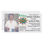 Fabulous At 50 Birthday Party Photo Invitation Customized Photo Card
