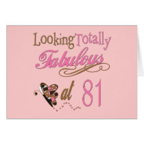 Fabulous at 81 cards