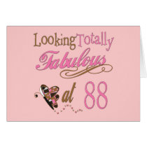 Fabulous at 88 card