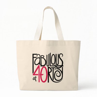 Fabulous at Forty Bag by floatinglemons