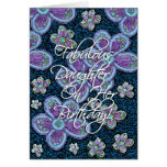 Fabulous Daughter Birthday! Greeting Card