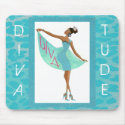 Fabulous Diva mousepad by LadyDenise Fabulous Diva mousepad