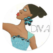 Fabulous Diva stickers by LadyDenise Fabulous Diva stickers