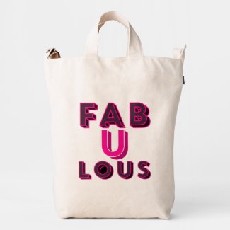 Fabulous Duck Canvas Bag