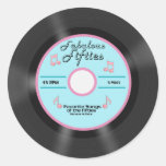Fabulous Fifties Round Sticker