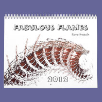 FABULOUS FLAMES flame fractals calendars