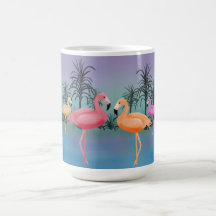 Fabulous Flamingos Coffee Mug