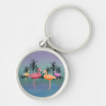 Fabulous Flamingos Keychains