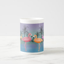 Fabulous Flamingos Specialty Mugs Porcelain Mugs