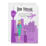 Fabulous Flight Attendant Custom Invitation