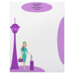 Fabulous Flight Attendant Letterhead Template