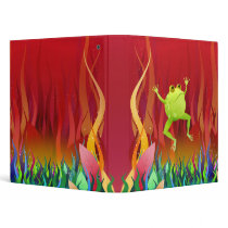 Fabulous Frog - binder / folder