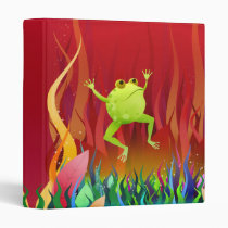 Fabulous Frog - binder / folder binders