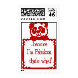 FABULOUS IS WHY POSTAGE STAMP