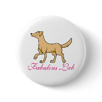 Fabulous Labrador Retriever buttons
