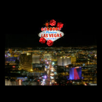Fabulous Las Vegas Strip Poster posters