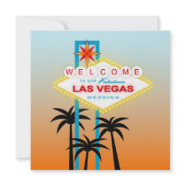 Fabulous Las Vegas Wedding Invitation