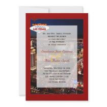 Fabulous Las Vegas Wedding Invitation