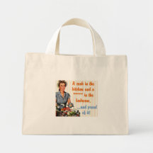 Fabulous Retro Grocery Shopping Bag