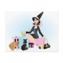 Fabulous Shopping Witch postcards