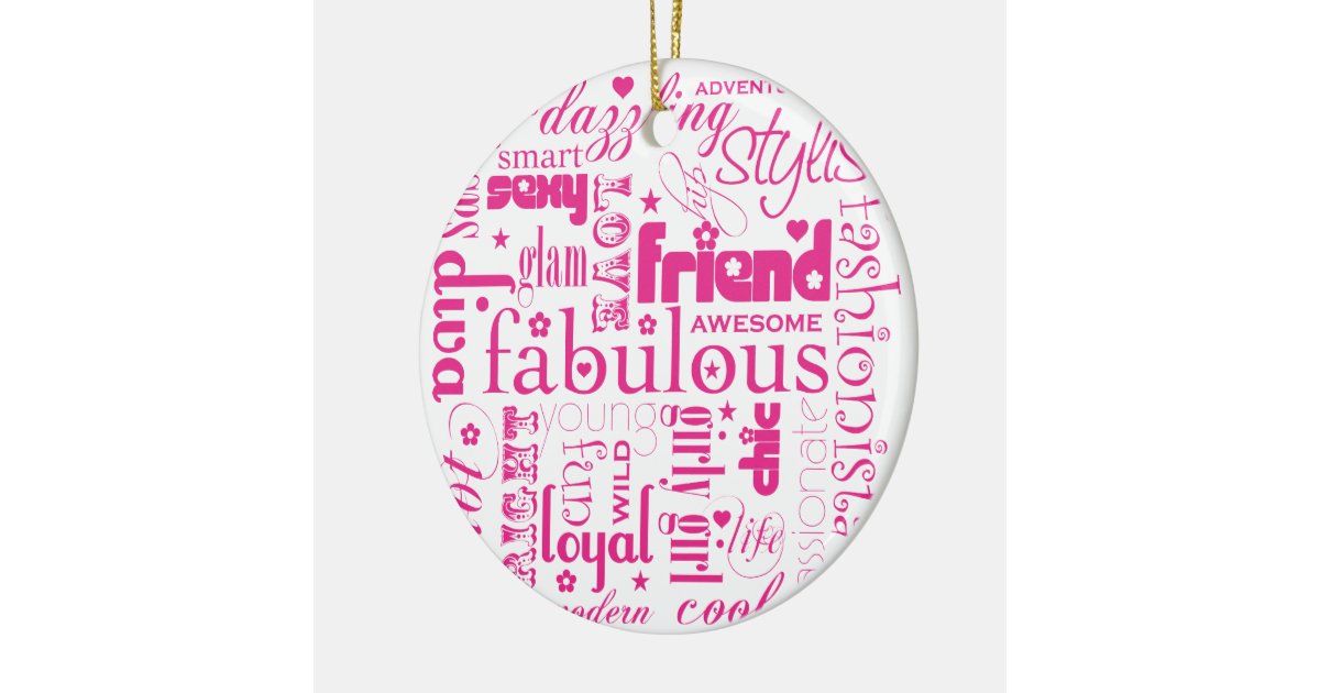 fabulous-synonym-bff-ornament-zazzle