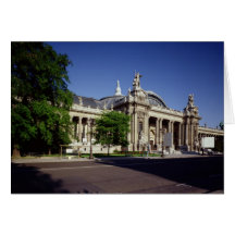 Facade of the Grand Palais Card