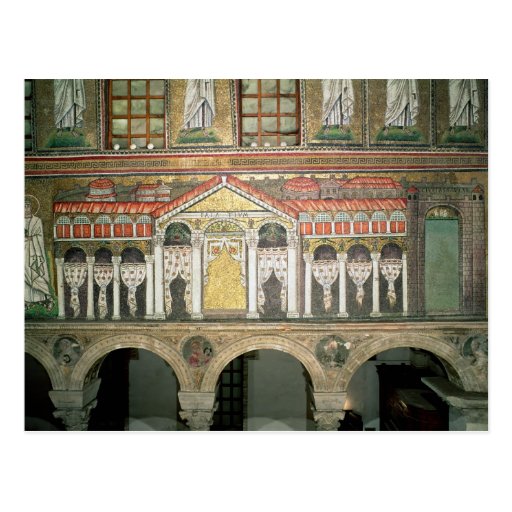 Facade of the Palazzo di Teodorico, 527-99 Postcard