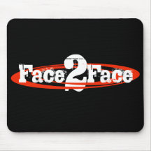 Face2Face logo mousepad