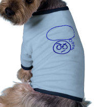 Face #5 (with speech bubble) pet tshirt