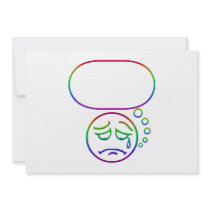 Face #6 (with speech bubble) personalized announcements