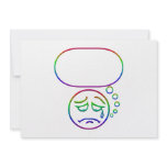 Face #6 (with speech bubble) personalized announcements