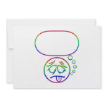 Face #8 (with speech bubble) invite