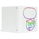 Face #9 (with speech bubble) binders