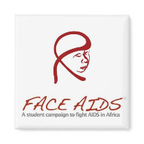 FACE AIDS Magnet