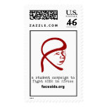 FACE  AIDS postage