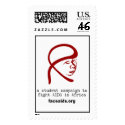 FACE  AIDS postage postage